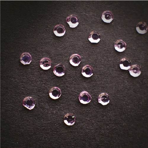 Strass Cristalli sfaccettati, 1,5 mm Crystal.